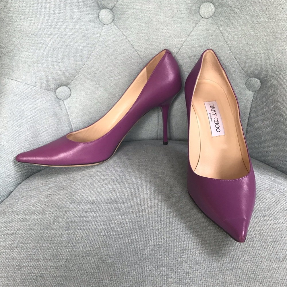 Jimmy Choo Purple Heels